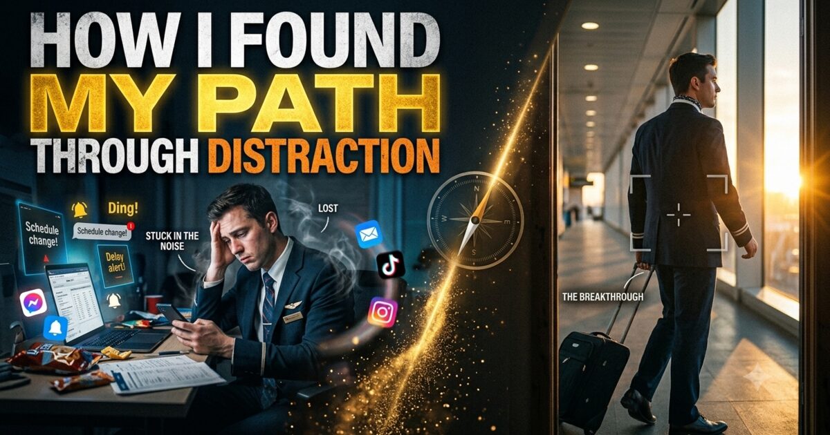 My Journey to Aviation — From Distraction to Purpose